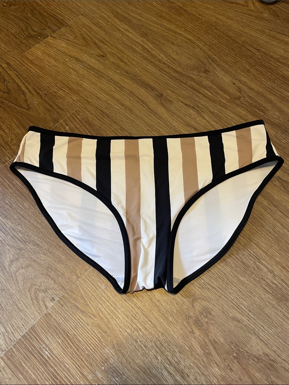 Freya Striped Bikini Bottom Set Sail Multi - neutral colors